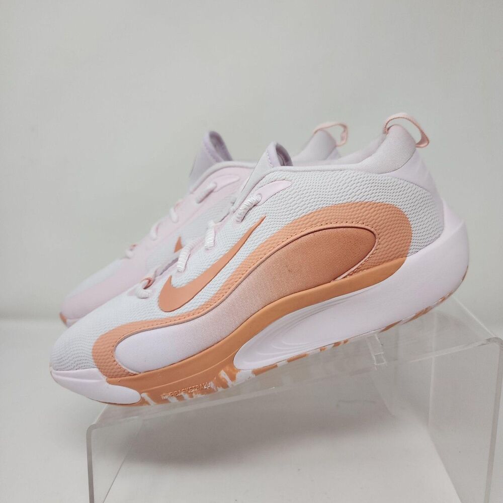 Nike IsoFly GS Shoes Youth Size 6.5Y Pink Mesh Low Top Basketball Sneakers Gym - Picture 5 of 9